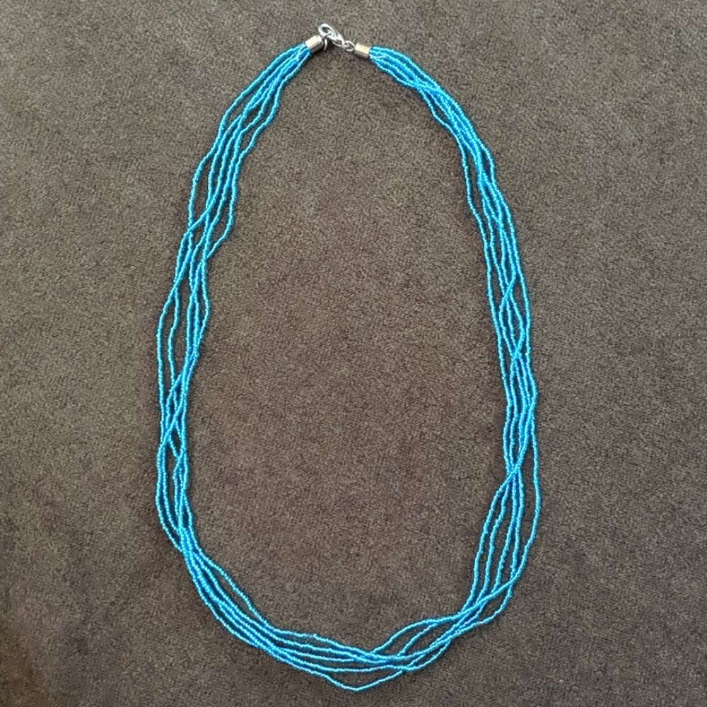 Italian Glass Bead Necklace